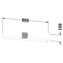 DURAVIT SV74320BDHH0000 Sivida Spiegel Ablage 800x115x35mm