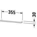 DURAVIT SV90540BDBD0000 Sivida HTH f&uuml;r WTU 355x30x70mm
