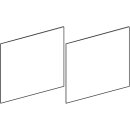 Geberit 243894011 Set Schubladenfronten f&uuml;r Doppel WTU