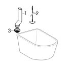 Geberit 407730016 baignoire si&egrave;ge Bambini