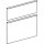 Geberit 598754000 Set Schubladen Frt f. iCon US f&uuml;r WT