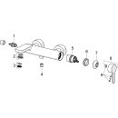 Hansa 51852193 EHM Waf&uuml; und Brausebatt. HANSADESIGNO