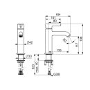 Hansa 5437220780 EHM WT-Batt. HANSAVANTIS Style 5437