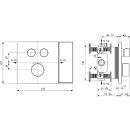 Ideal Standard A7893A2 Armaturen-Paket 02 Ceratherm Navigo
