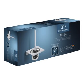 Ideal Standard BD593SI WC-Bürstengarnitur Alu+