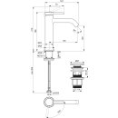 Ideal Standard BD959XG WT-Armatur Ceraline Nuovo Ausld.135mm