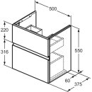 Ideal Standard E3378UR M&ouml;belwaschtischunterschrank Finesse