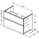 Ideal Standard E3387US M&ouml;belwaschtischunterschrank Finesse