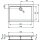 Ideal Standard K193501 Rechteck-Brausewanne Ultra Light