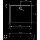 Ideal Standard K518101 Rechteck-Brausewanne Ultra Light