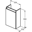 Ideal Standard R0271WG Meuble sous-lavabo Eurovit+ 1 porte