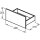 Ideal Standard RF008TI untere Schublade 50cm Eurovit+