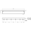 Ideal Standard S062801 Reihenwaschtisch Silhouette f.5 Pers.