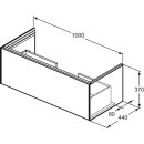 Ideal Standard T5576Y1 M&ouml;belwaschtischunterschrank Conca