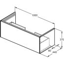 Ideal Standard T5576Y3 M&ouml;belwaschtischunterschrank Conca
