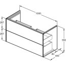 Ideal Standard T5577Y2 M&ouml;belwaschtischunterschrank Conca