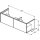 Ideal Standard T5578Y4 M&ouml;belwaschtischunterschrank Conca
