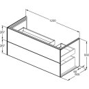 Ideal Standard T5583Y1 M&ouml;belwaschtischunterschrank Conca