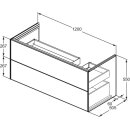 Ideal Standard T5583Y2 M&ouml;belwaschtischunterschrank Conca
