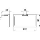KEUCO 11121250000 Handtuchring Edition 11 11121,