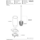 KEUCO 11164299000 B&uuml;rstengarn. Edition 11 11164, mit