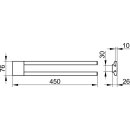 KEUCO 11518290000 Handtuchhalter Edition 400 11518,fest