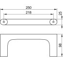 KEUCO 11521250000 Handtuchring Edition 400 11521,