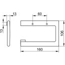 KEUCO 11562210000 Toilettenpapierh.Edition 400 11562,