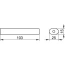 KEUCO 11563290000 Ersatzrollh. Edition 400 11563,