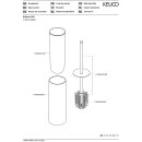 KEUCO 11564219000 B&uuml;rstengarn. Edition 400 11564, mit