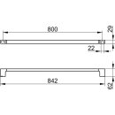 KEUCO 12701210800 Badetuchhalter Collection Moll 12703