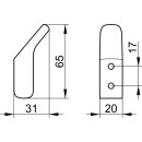 KEUCO 12715250000 Handtuchhaken Collection Moll 12715,