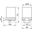 KEUCO 12752299000 Lotionspender Collection Moll 12752,
