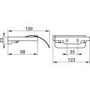 KEUCO 12760250000 Toilettenpapierhalter Col. Moll 12762
