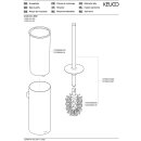KEUCO 12769210101 B&uuml;rstengarnitur Coll. Moll,