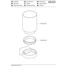 KEUCO 14650379000 Glashalter Aveno 14650,