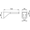 KEUCO 14663370000 Ersatzrollenhalter Aveno 14663,
