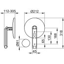 KEUCO 17612299002 KS iLook_move rund 17612,