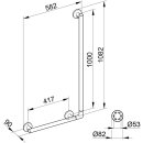 KEUCO 34906010510 Winkelgr. 90 Plan Care re./li. 34906,