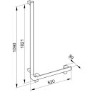 KEUCO 35006011002 Winkelgriff 90 Grad AXESS li. 35006,