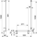 KEUCO 35006371002 Winkelgriff 90 Grad AXESS li. 35006,