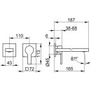 KEUCO 51116210201 EHM-WT-Mischer Edition 11 51116,