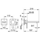 KEUCO 51116250200 EHM-WT-Mischer Edition 11 51116,