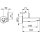 KEUCO 51516250101 Mitigeur lavabo encastr&eacute; EHM-WT Edition 400 51516