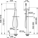 KEUCO 51527350100 EHM-Wannenmischer Edition 400 51527,