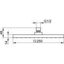 KEUCO 53086250100 Kopfbrause Edition 300 53086,