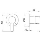 KEUCO 53951370001 Einhebelmischer UP Plan blue  53951,