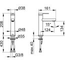KEUCO 59501253101 EHM-WT-Mischer 130 IXMO 59501,