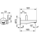 KEUCO 59516210301 EHM-WT-Mischer IXMO 59516, rund