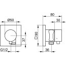 KEUCO 59548211202 3-Wege Umstellventil IXMO Comf.59548,